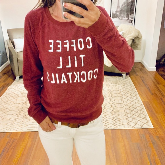Grayson Threads Tops - Grayson Threads Wine Coffee Til’ Cocktails XS
